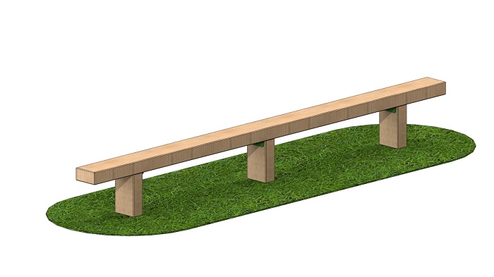 Sleeper Bench 3.6m